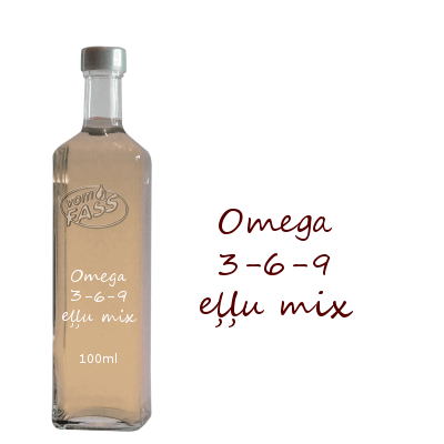 Omega 3 6 9 eļļu maisījums
