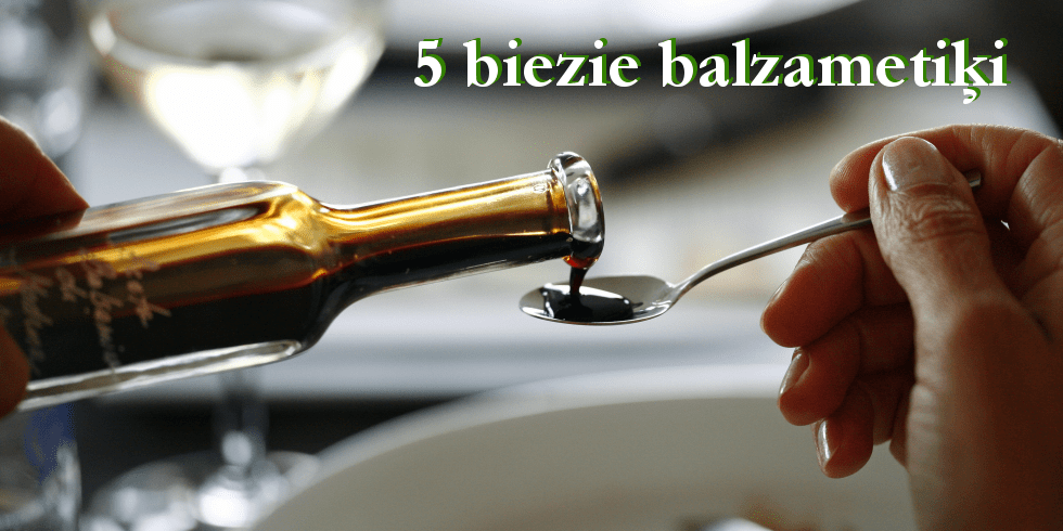 5 biezie balzametiķi: sākot no salātiem un saldējuma, beidzot ar sushi rīsiem